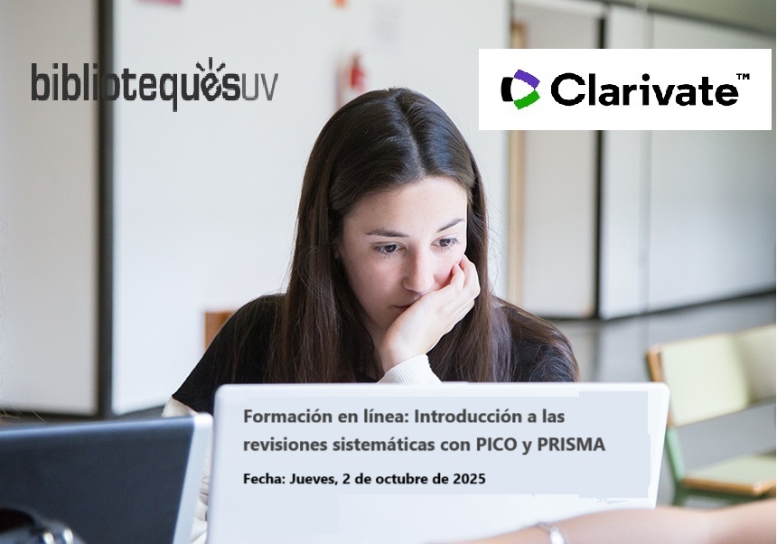 Sesiones de formación impartidas por Clarivate – Octubre de 2025